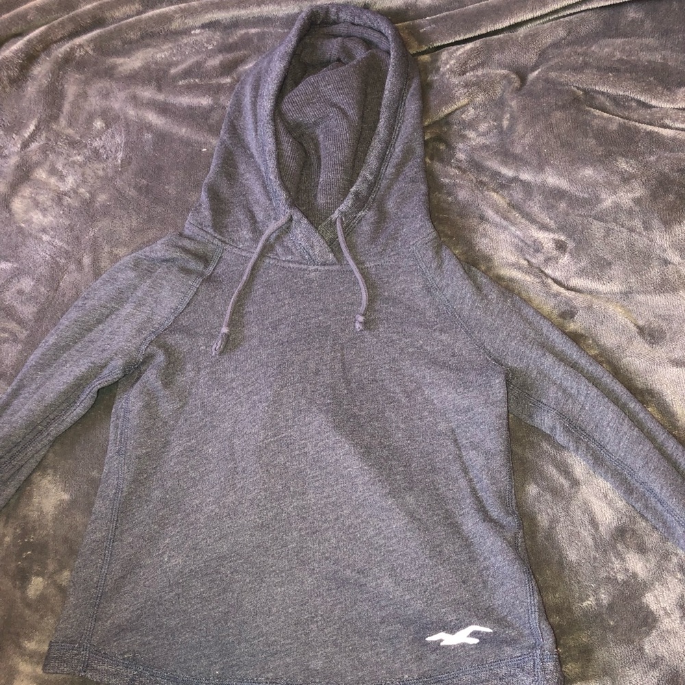 Hollister open back sweatshirt